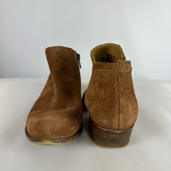 Lucky Brand Tan Suede Leather Ankle Boots (Size 7 1/2) - Picture 5 of 7